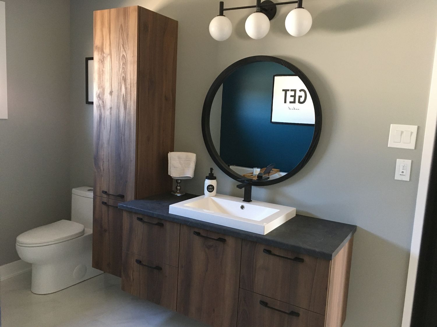 Bathroom from a Single family homes project near Granby - Bromont - Cowansville by GAÉTAN SIROIS CONSTRUCTION INC