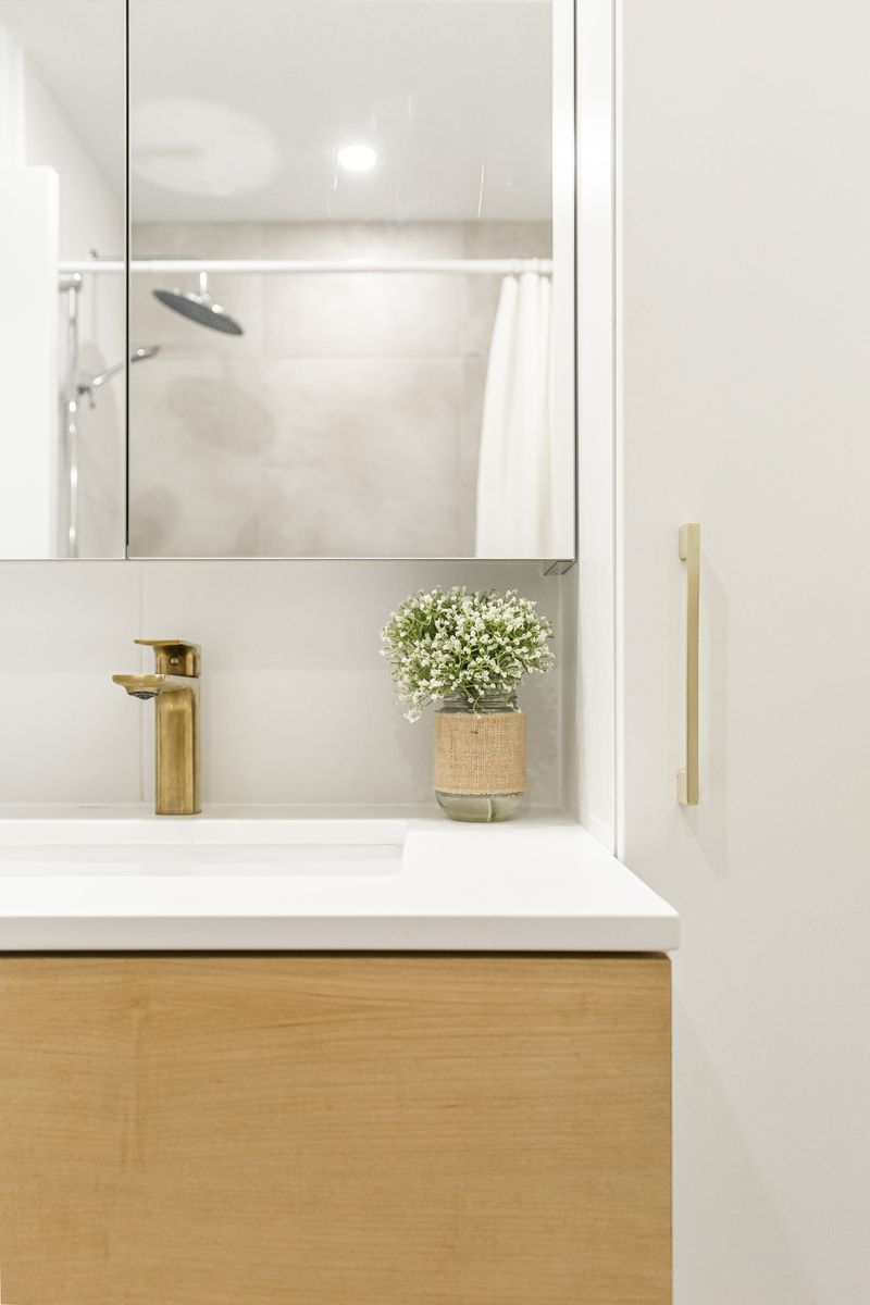 Bathroom from a Condos, apartments project near Montreal (Greater Montreal) by Mara Design