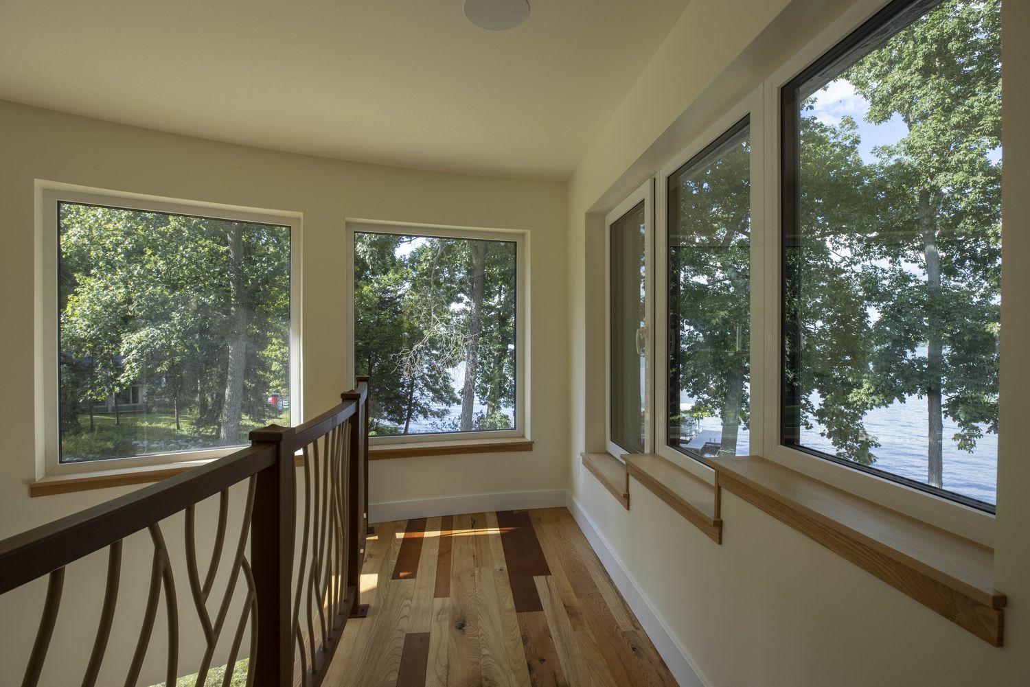 Hall from a Single family homes project near Kalamazoo - Battle Creek by Mark A. Miller Architects/Builders Inc.