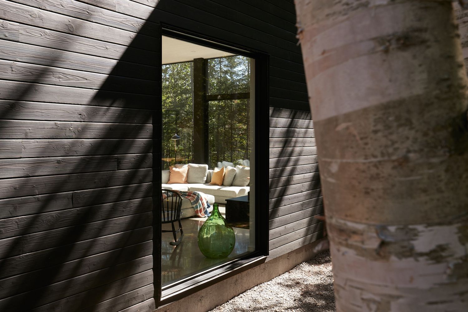 Exterior Finishes from a Single family homes project near Montreal (Greater Montreal) by GHOCHE ARCHITECTE