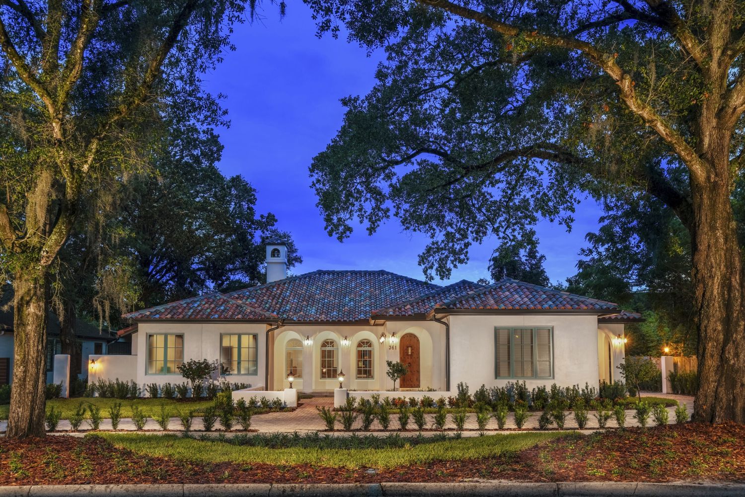 House Exterior from a Single family homes project near Miami by Turning Leaf Construction