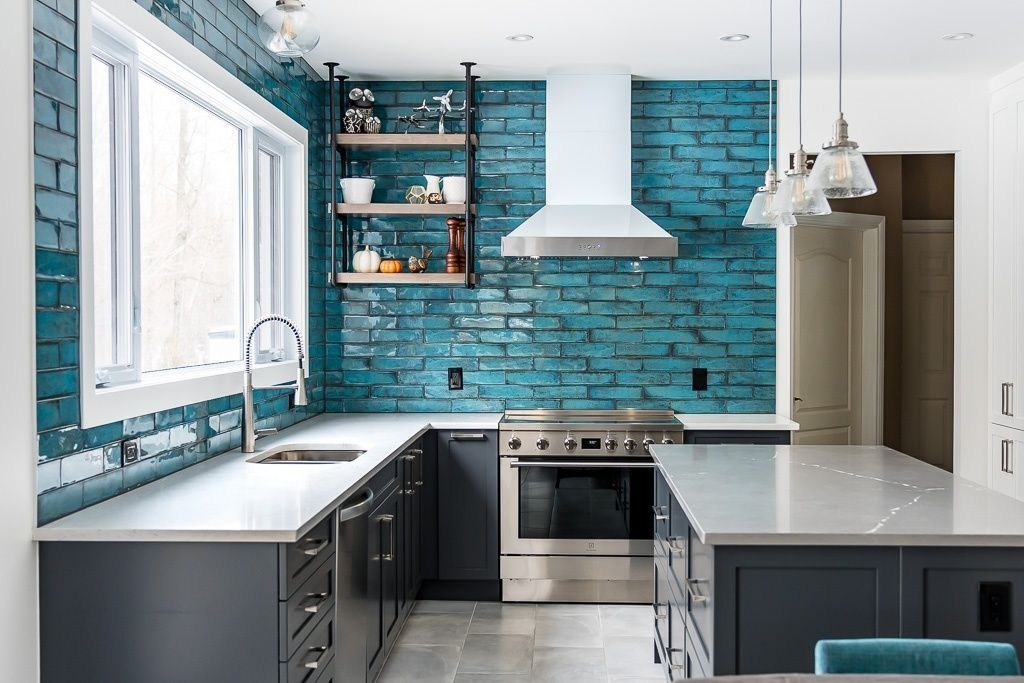 Kitchen from a Kitchens project near Ottawa by ZenTree Construction