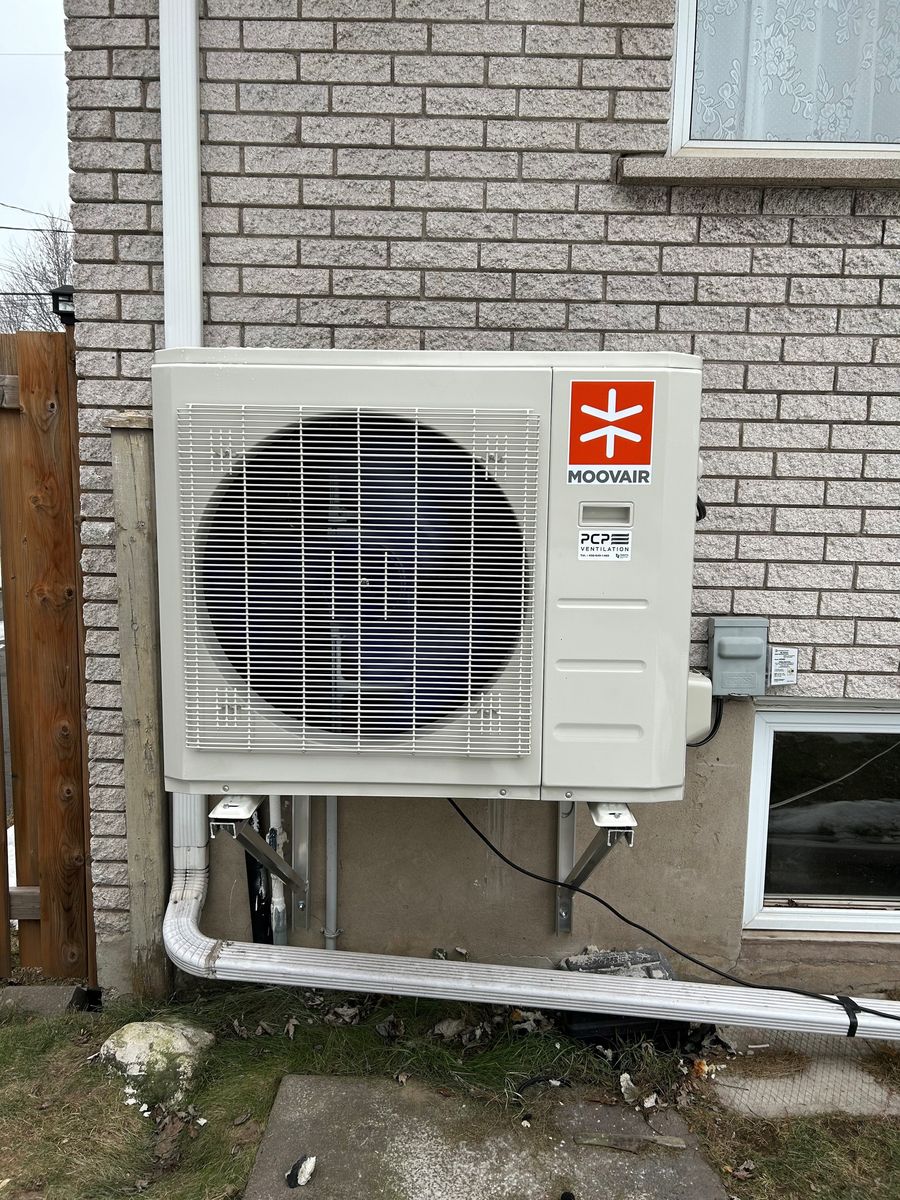 Building mechanicals from a Heating with thermal storage project near Montreal (Greater Montreal) by PCP Ventilation