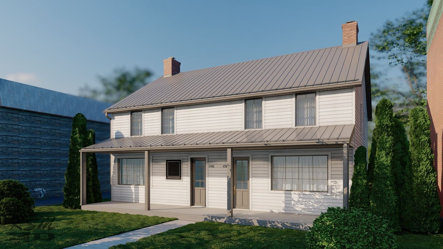 3D Rendering from a 3D modelings and renderings project near Montreal (Greater Montreal) by KSM3D