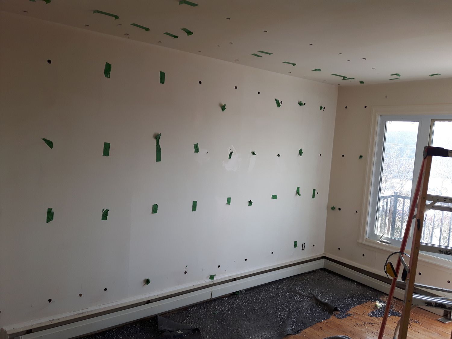 Construcción de interiores de casas de un proyecto de tipo Aislamiento cerca de Ciudad de Quebec - Lévis por Isolation Éco-Concept