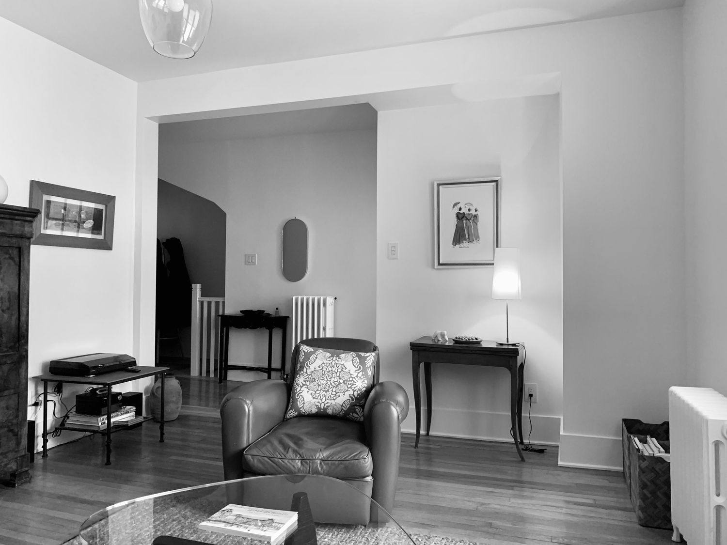 Living Room from a Condos, apartments project near Montreal (Greater Montreal) by Charles-Antoine Roy, Architecte
