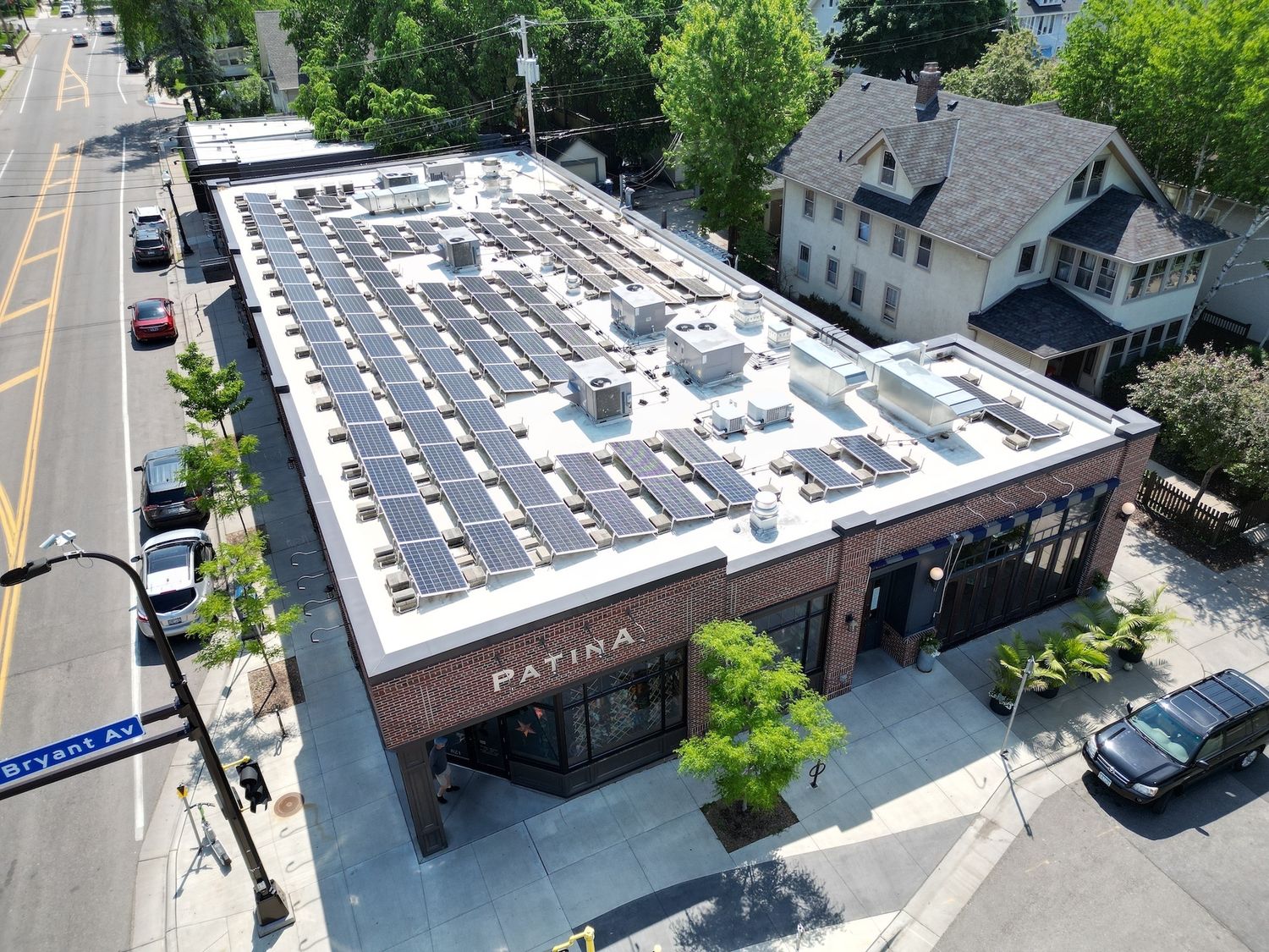  from a Photovoltaic Solar Panels project near Minneapolis - St. Paul by Powerfully Green Solar