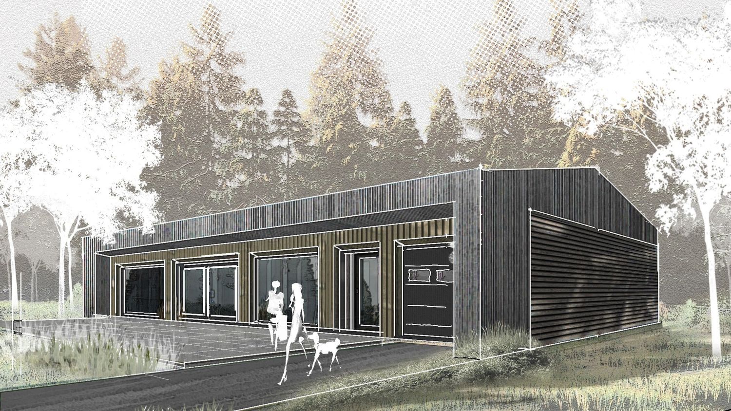 Rendu 3D d'un projet de Modélisations et rendus 3D près de Ottawa de Architectura EcoConcepts