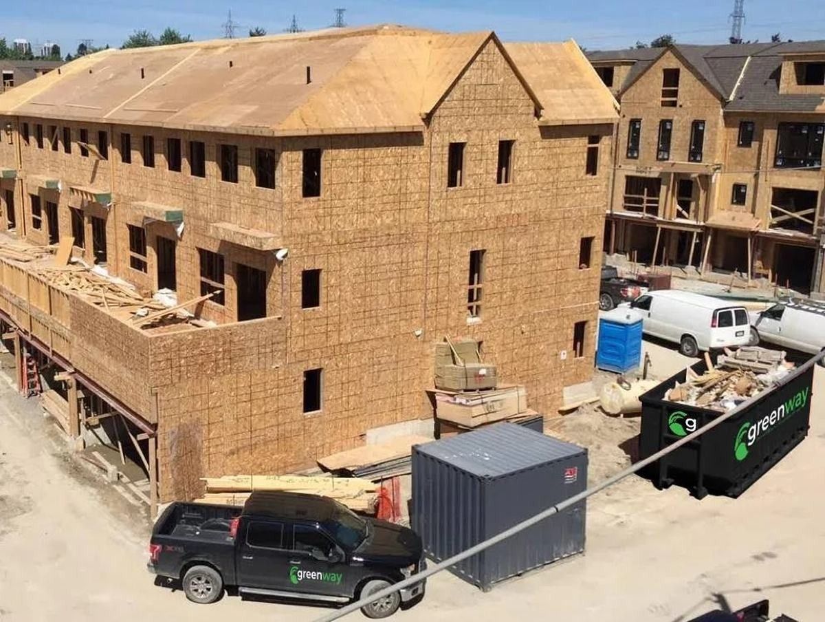 House Construction Exteriors from a Single family homes project near Ottawa by Greenway Ottawa
