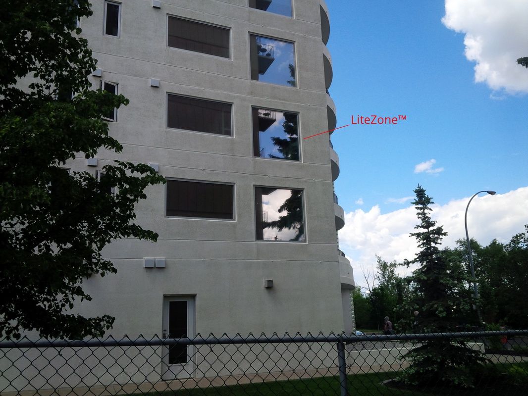 Finition extérieur d'un projet de Doubles vitrages et thermos près de Edmonton de LiteZone Glass Inc.