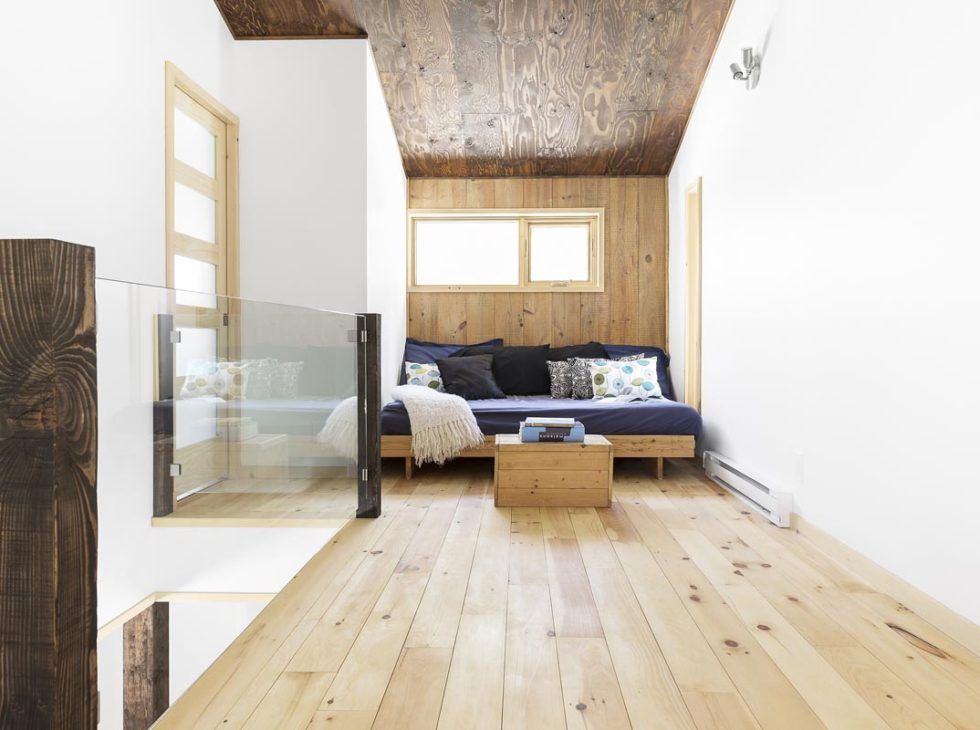 Family Room from a Single family homes project near Saint-Jerome (Laurentides) by Construction Larix Inc.
