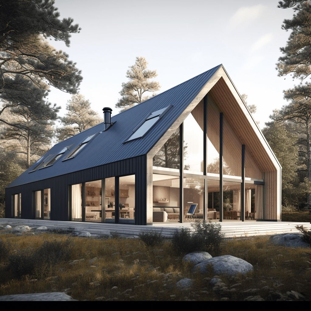 3D Rendering from a Single family homes project near Montreal (Greater Montreal) by Strüktek