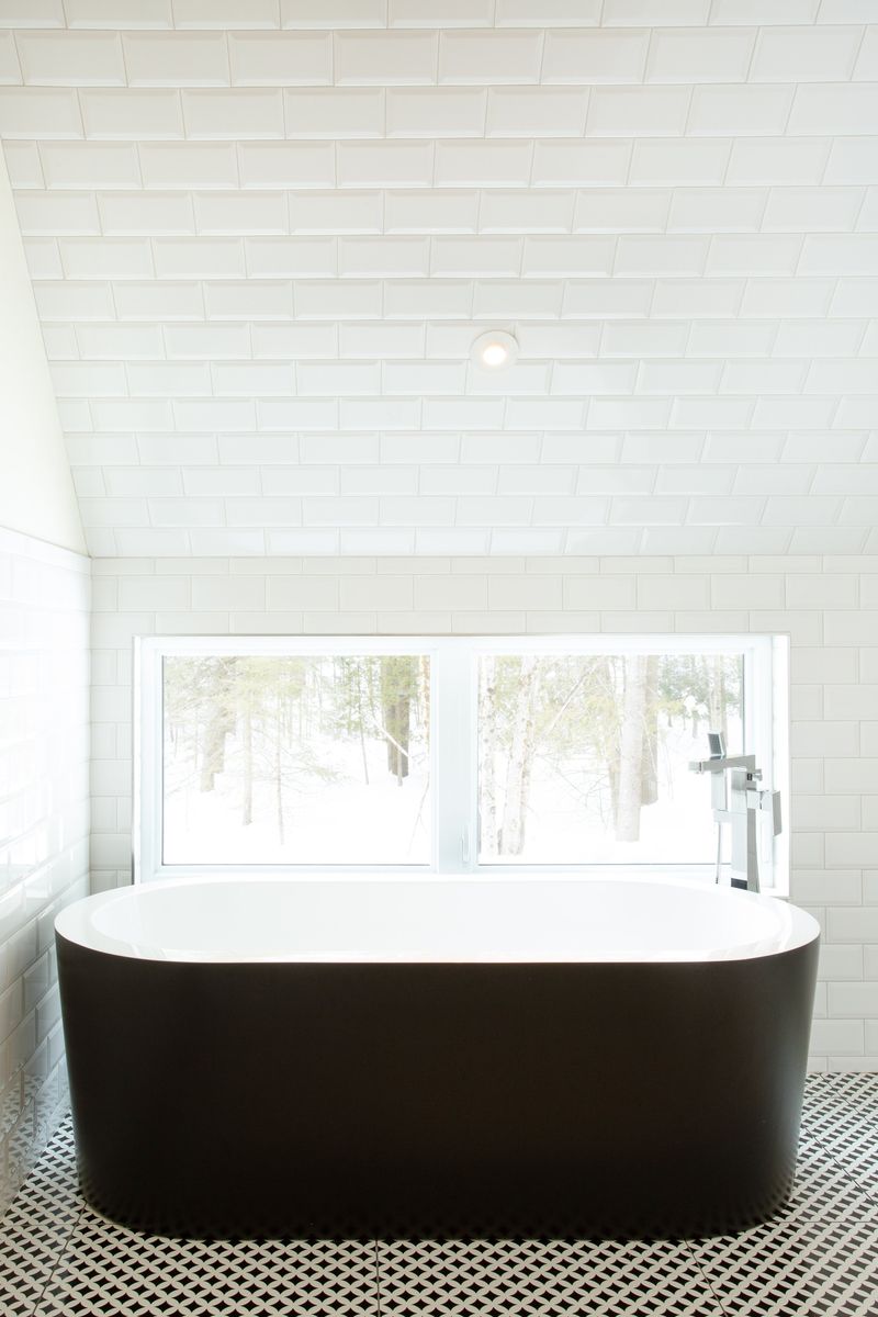 Bathroom from a Single family homes project near Granby - Bromont - Cowansville by UrbanEco Construction