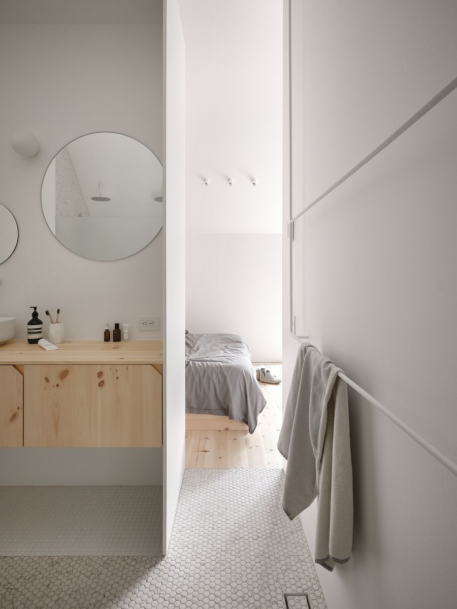 Bathroom from a Single family homes project near Granby - Bromont - Cowansville by Stroph Architecture & Design