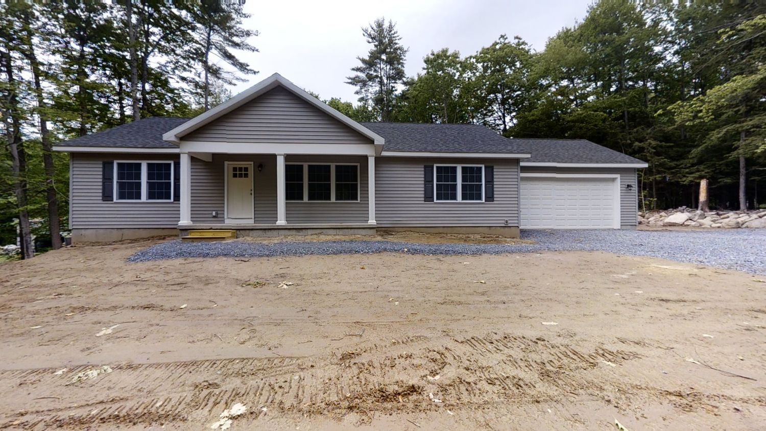 Construcción de exteriores de casas de un proyecto de tipo Casas Prefabricadas y modulares cerca de Ithaca-Cortland por Saratoga Modular Homes