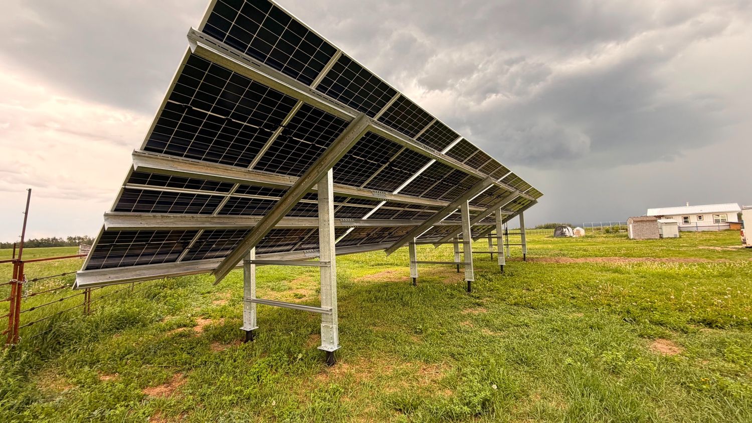  from a Photovoltaic Solar Panels project near Grande Prairie by Empower Energy