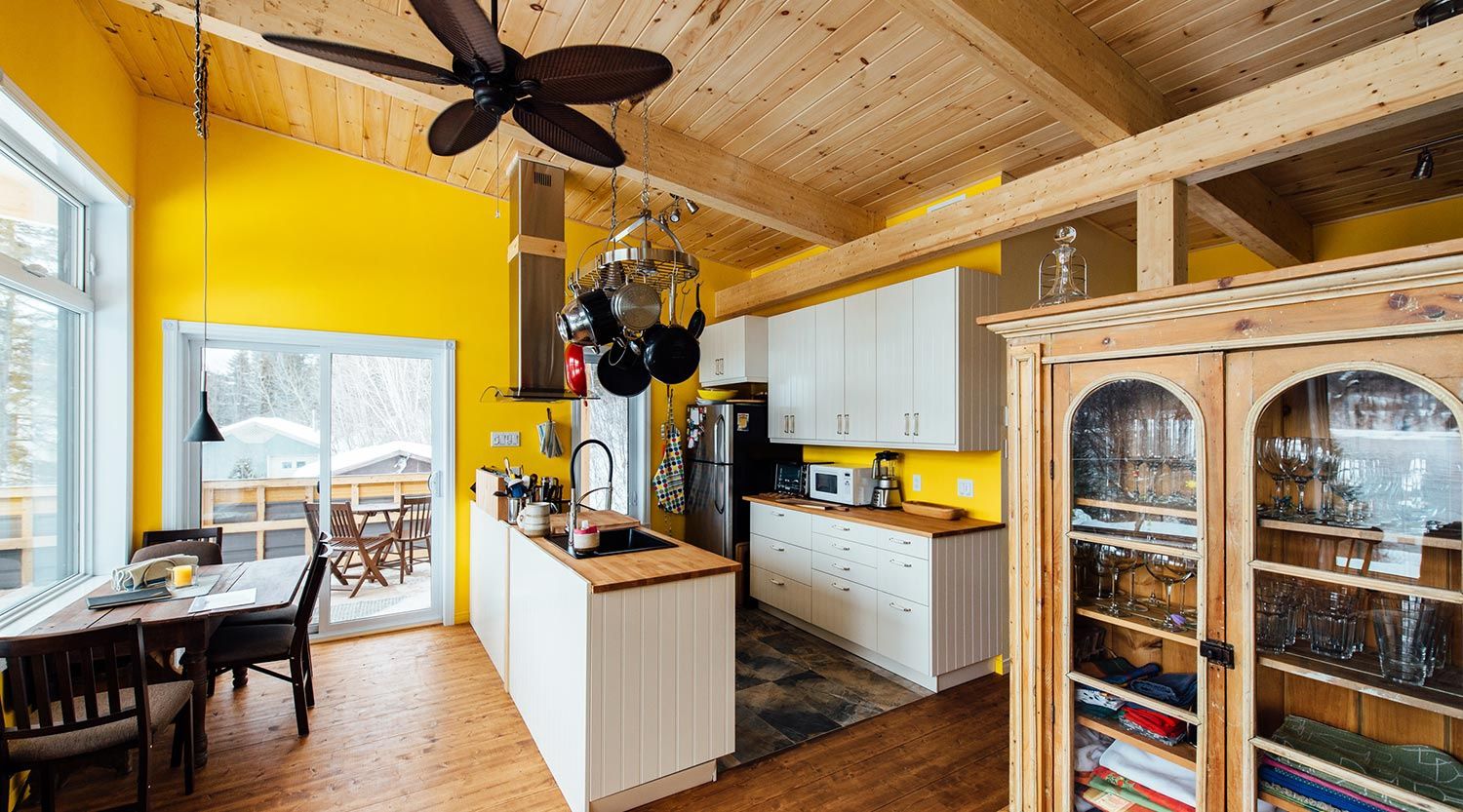 Cuisine d'un projet de Maisons unifamiliales près de Saguenay/Lac-Saint-Jean de Le Mur Porteur | Coopérative de travail