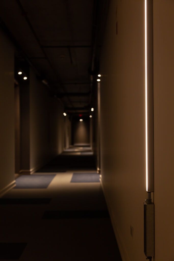 Hall from a Interior Design and Layout project near Montreal (Greater Montreal) by Zaraté Lavigne Architectes