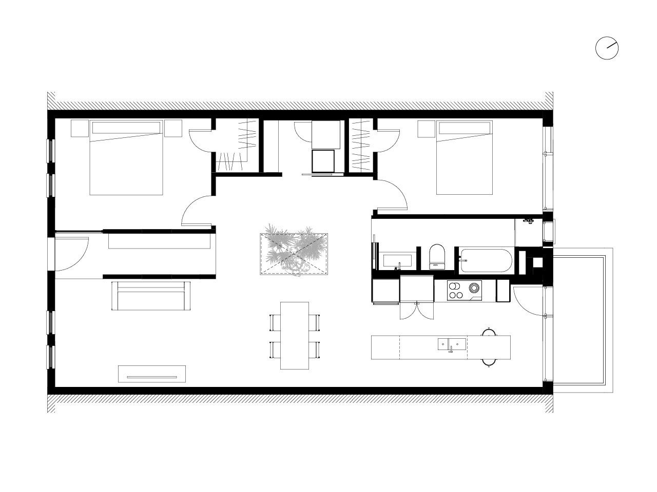Plan de niveau d'un projet de Condos et logements près de Montréal/Laval/Longueuil (Grand Montréal) de Monument Architecture