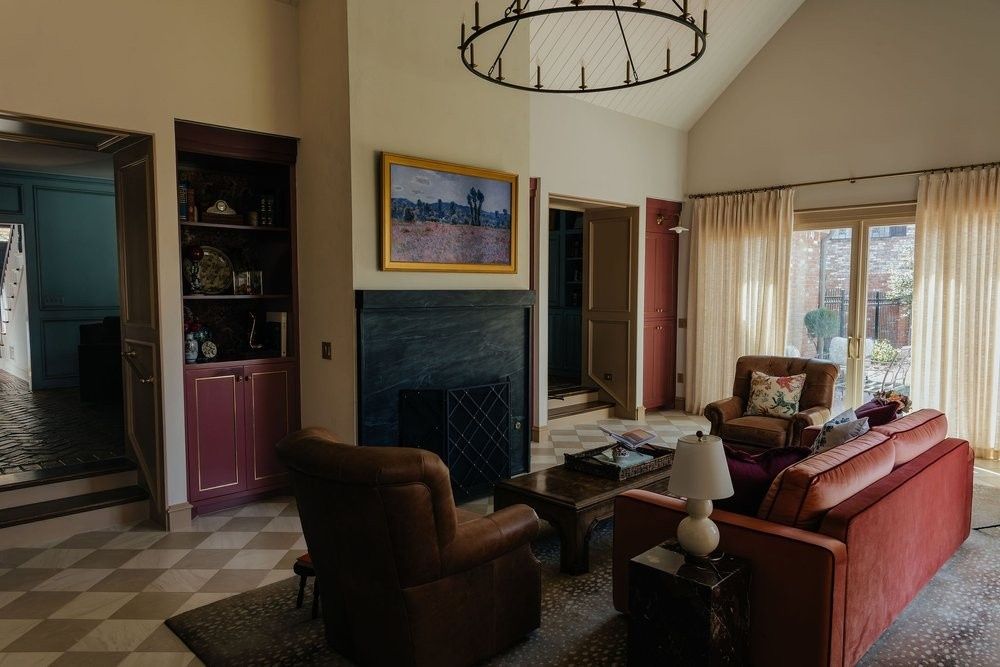 Living Room from a Interior Design and Layout project near Amarillo by Nicole Spurlock Design Co.
