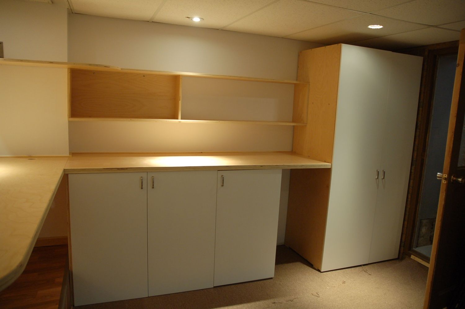 Bureau à domicile d'un projet de Bureaux à domicile près de Montréal/Laval/Longueuil (Grand Montréal) de MATPEL ébénisterie écologique inc.