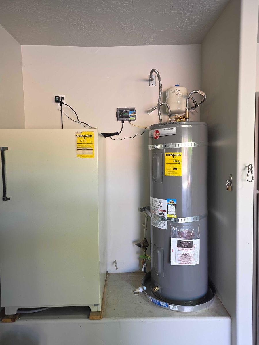  from a Electric water heaters project near St. George by Element Plumbing, Heating and Air