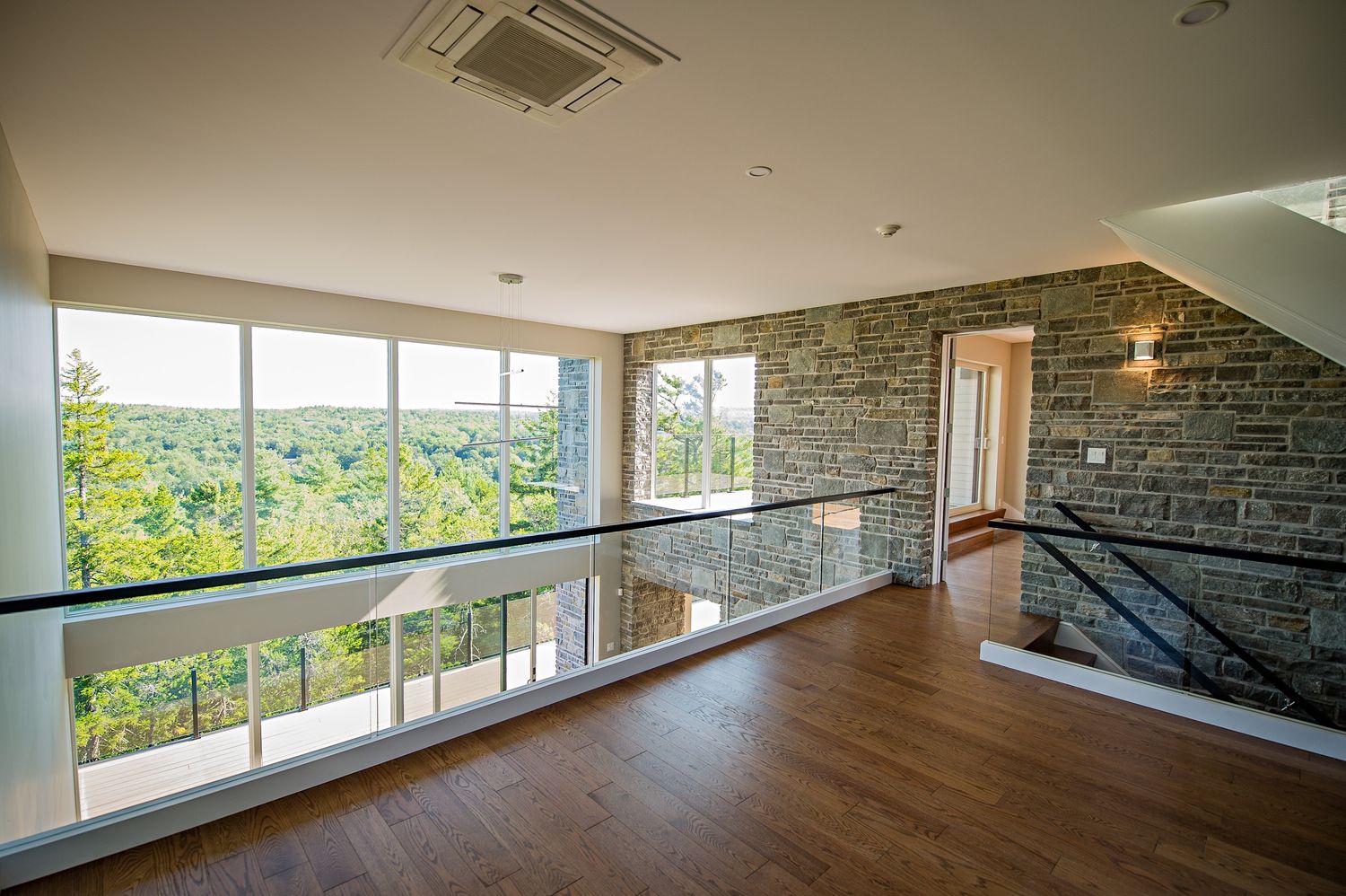 House Construction Interiors from a Prefab and Modular Houses project near Halifax by Sawlor Built Homes