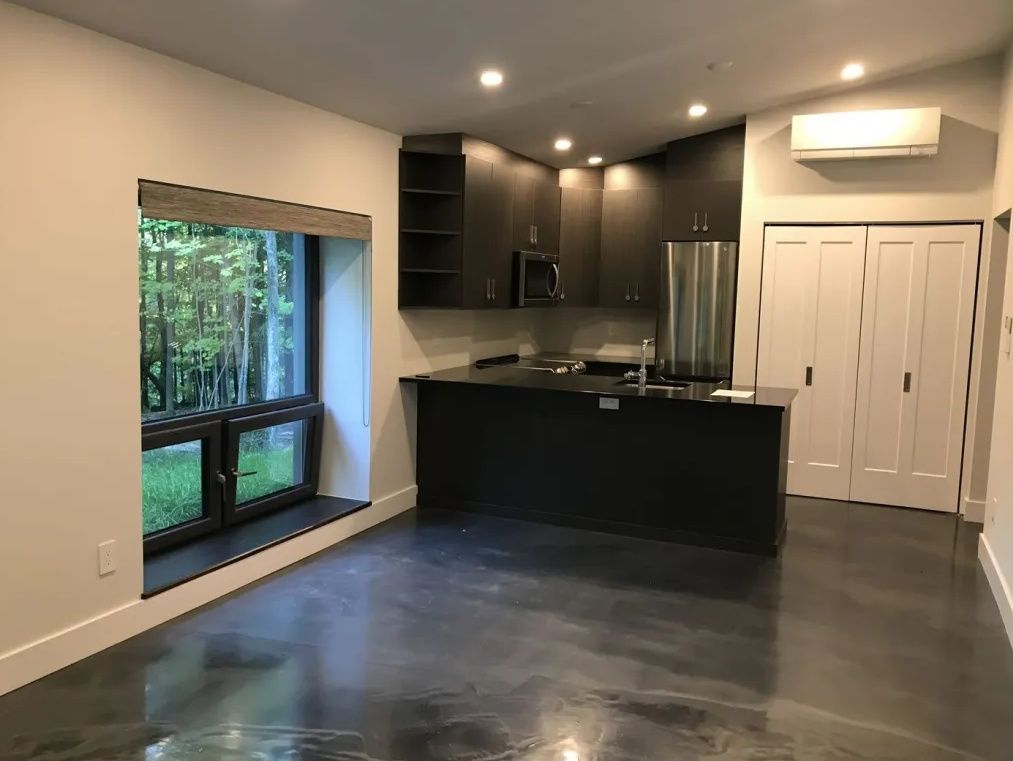 Kitchen from a Accessory Dwelling Units (ADUs) project near Ottawa by EkoBuilt