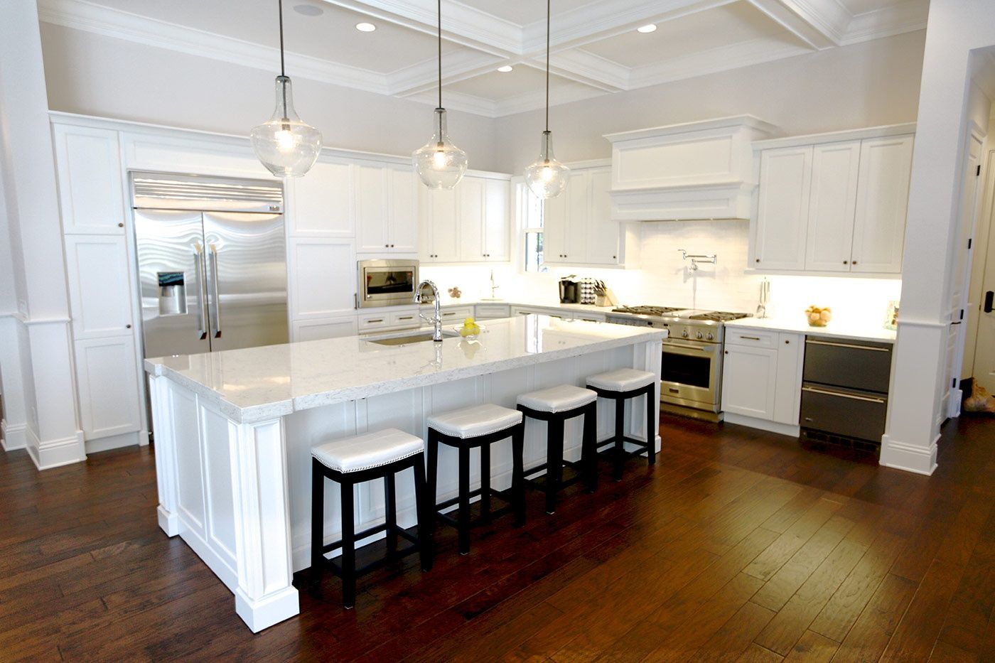 Kitchen from a Single family homes project near Orlando by Turning Leaf Construction
