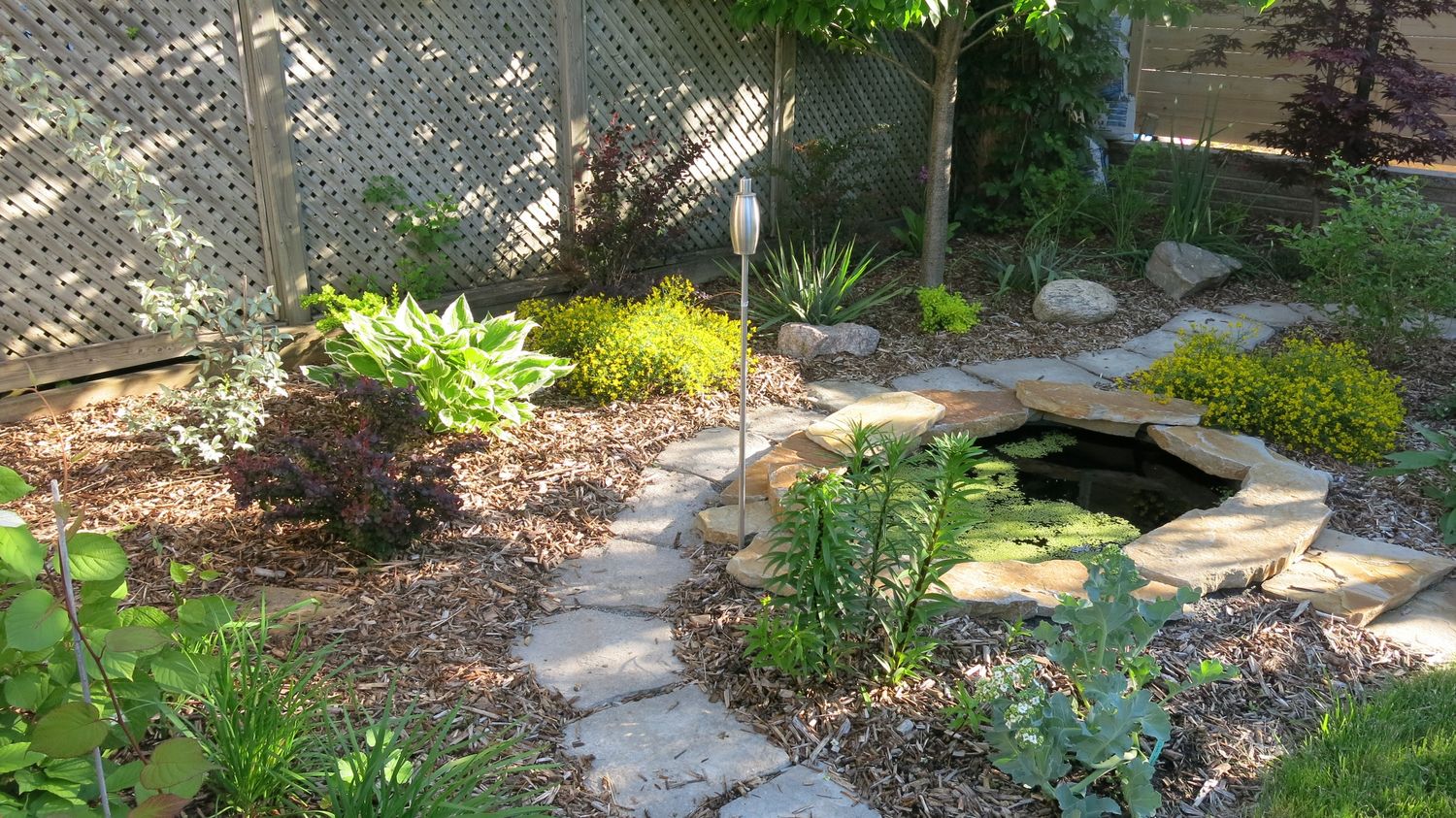 Front Yard from a Landscaping project near Montreal (Greater Montreal) by Paysage gourmand