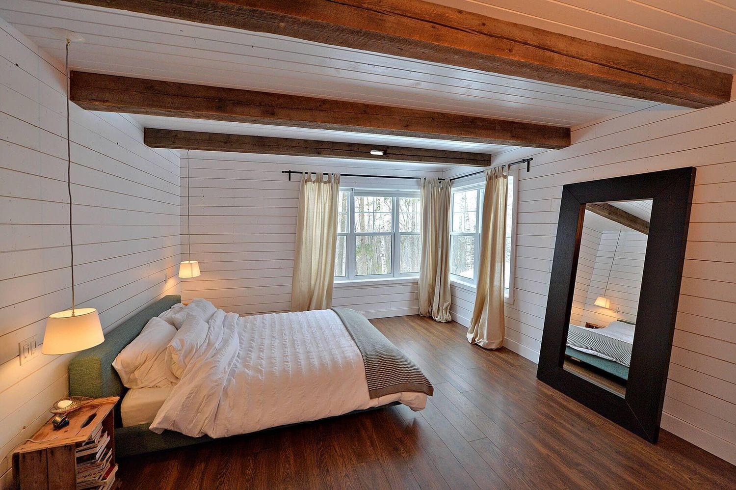 Chambre d'un projet de Fenêtres près de Québec/Lévis (Ville de Québec) de Giguère Portes et Fenêtres Inc.