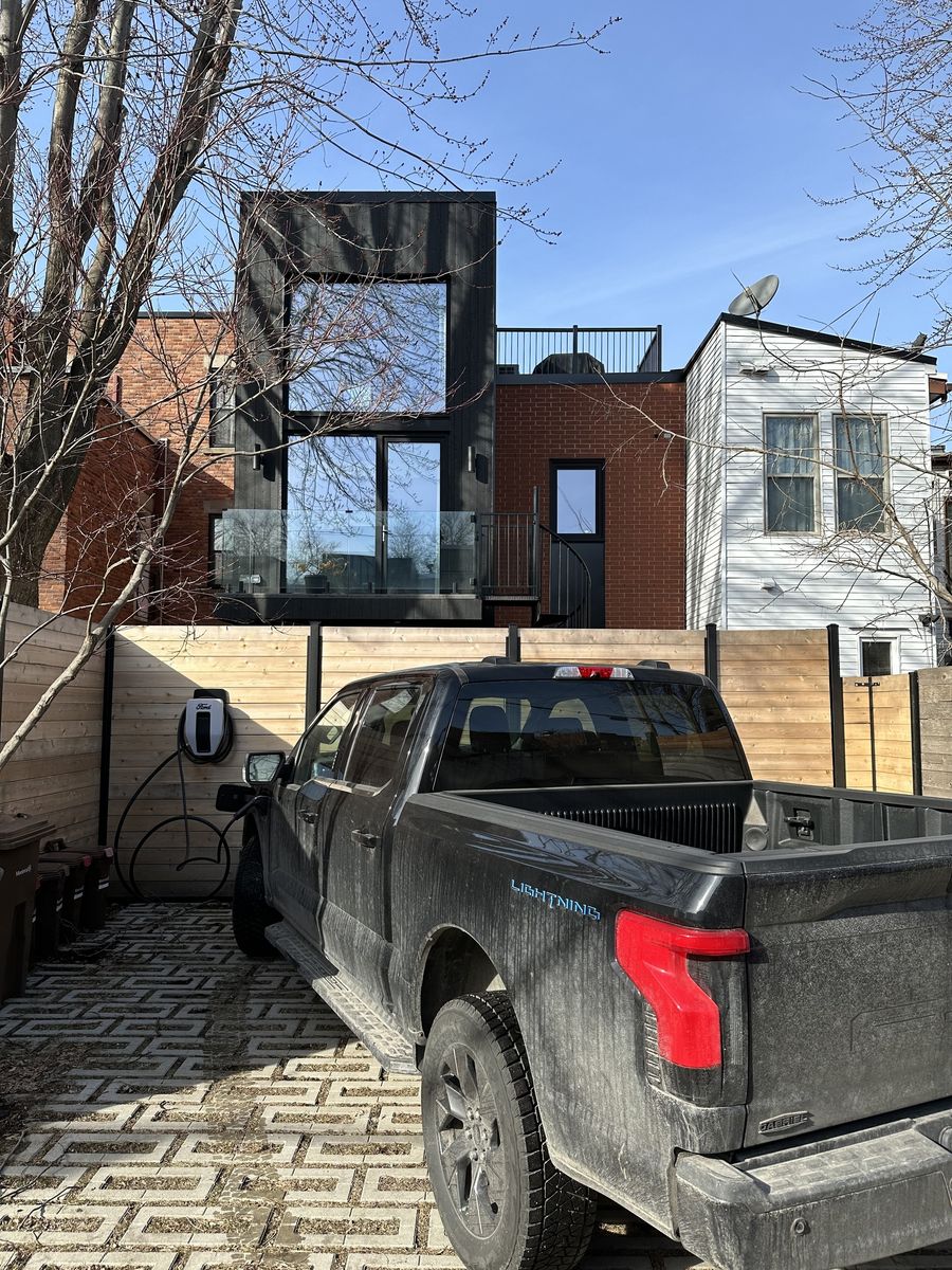 Driveway from a Multi-family and high-rise Buildings project near Montreal (Greater Montreal) by Retrofit Construction