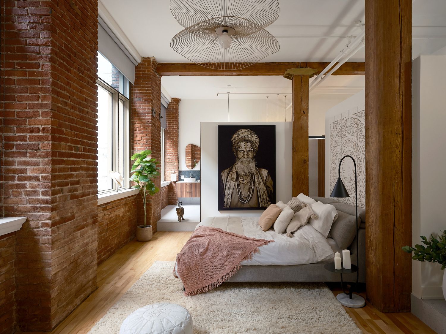 Dormitorio de un proyecto de tipo Condominios, apartamentos cerca de Montreal (Gran Montreal) por ESPÉ
