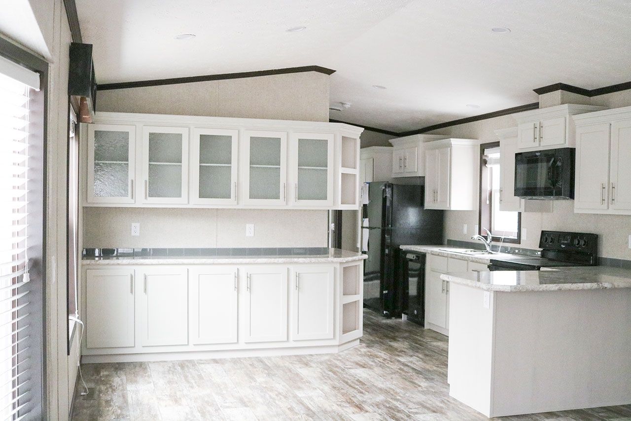 Travaux - Intérieur d'un projet de Maisons usinées et modulaires près de Winnipeg de Best Buy Homes