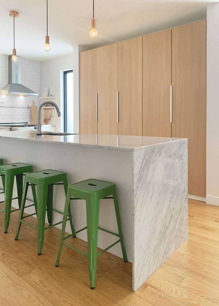 Cuisine d'un projet de Maisons unifamiliales près de Québec/Lévis (Ville de Québec) de Julie Poisson architecte
