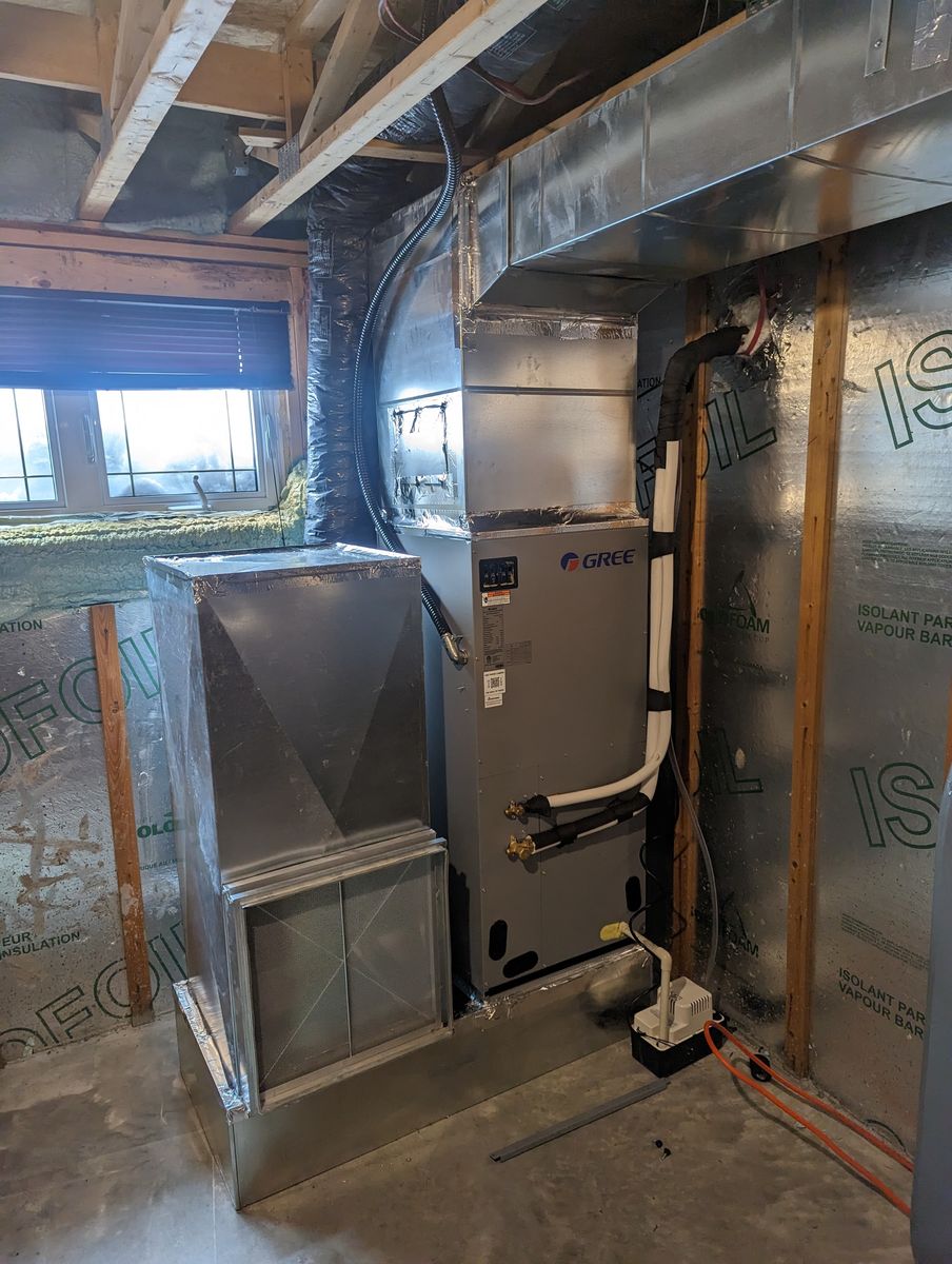 Building mechanicals from a Internal Air Quality project near Rimouski (Bas-Saint-Laurent) by THERMO THERIAULT INC
