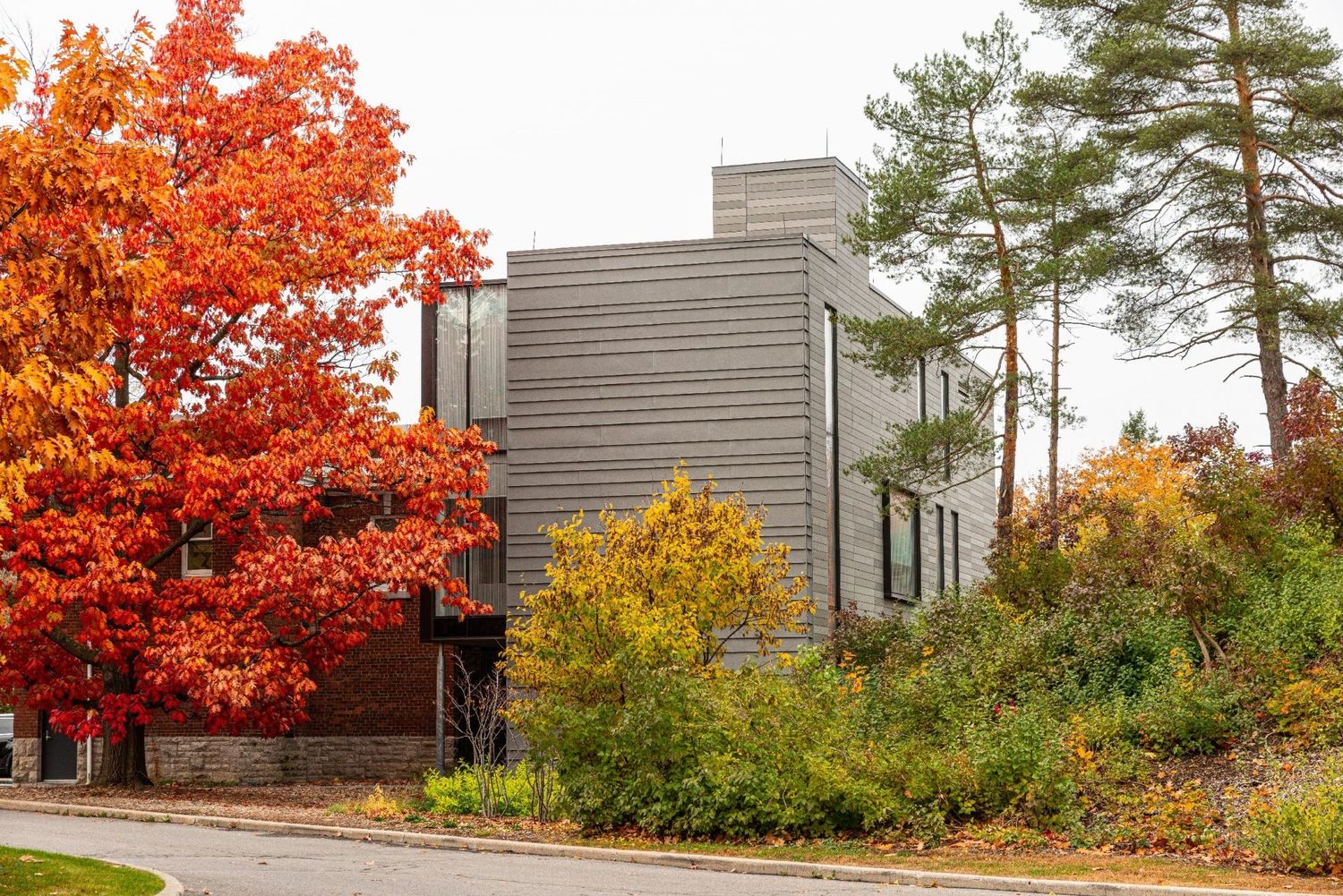 House Exterior from a Home extensions project near Ottawa by KWC Architects Inc.