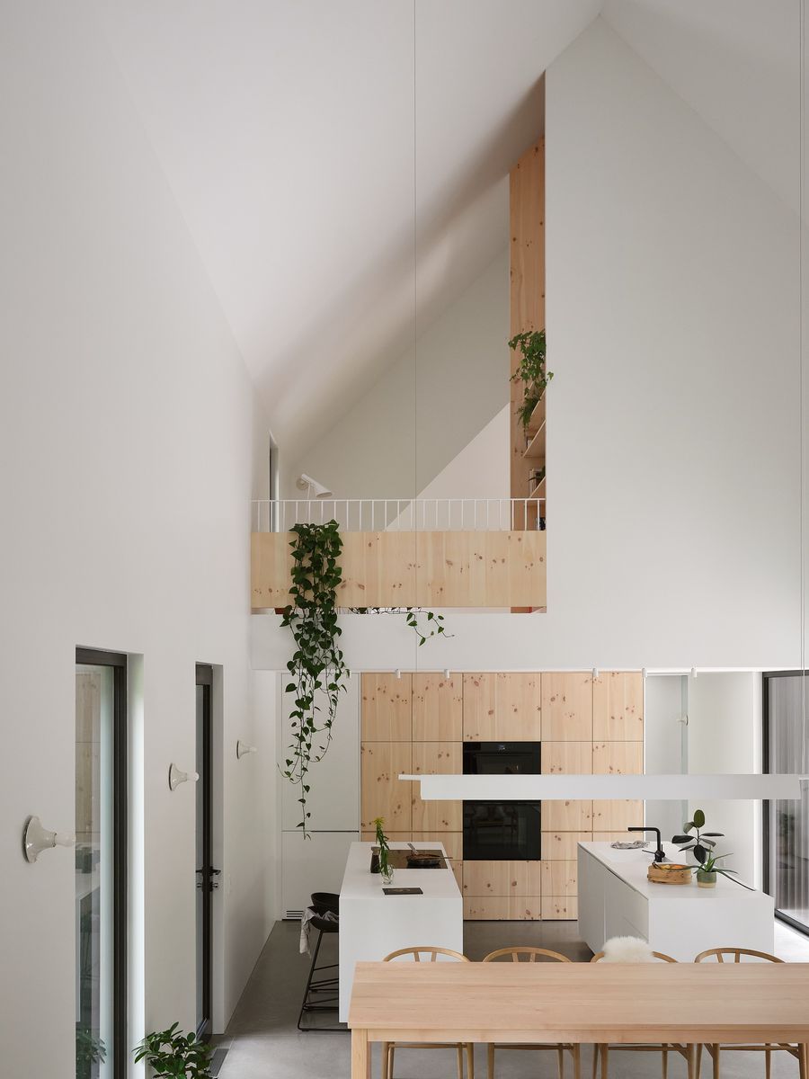 Kitchen from a Single family homes project near Granby - Bromont - Cowansville by Stroph Architecture & Design