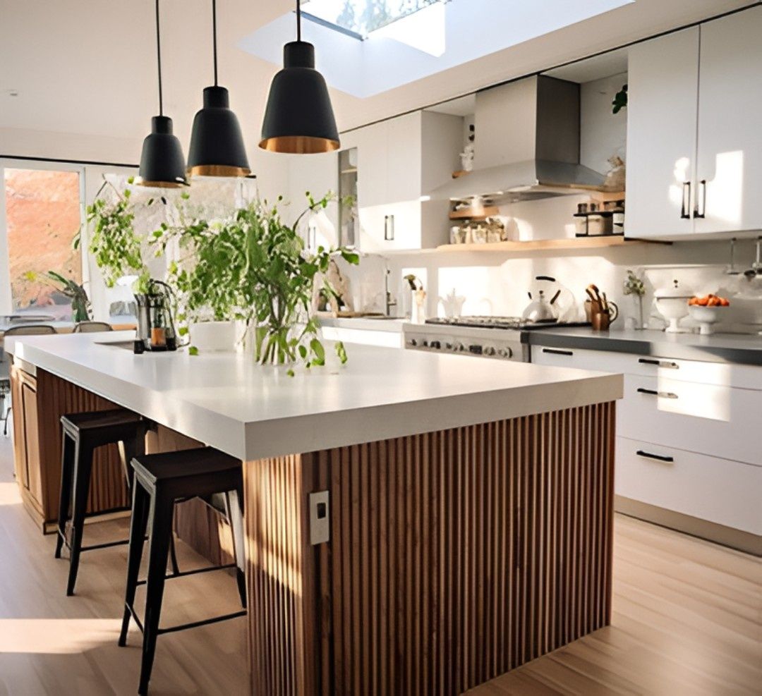 Cuisine d'un projet de Bâtiments multi-résidentiels et tours d'habitations près de Chicago de TNC Remodeling