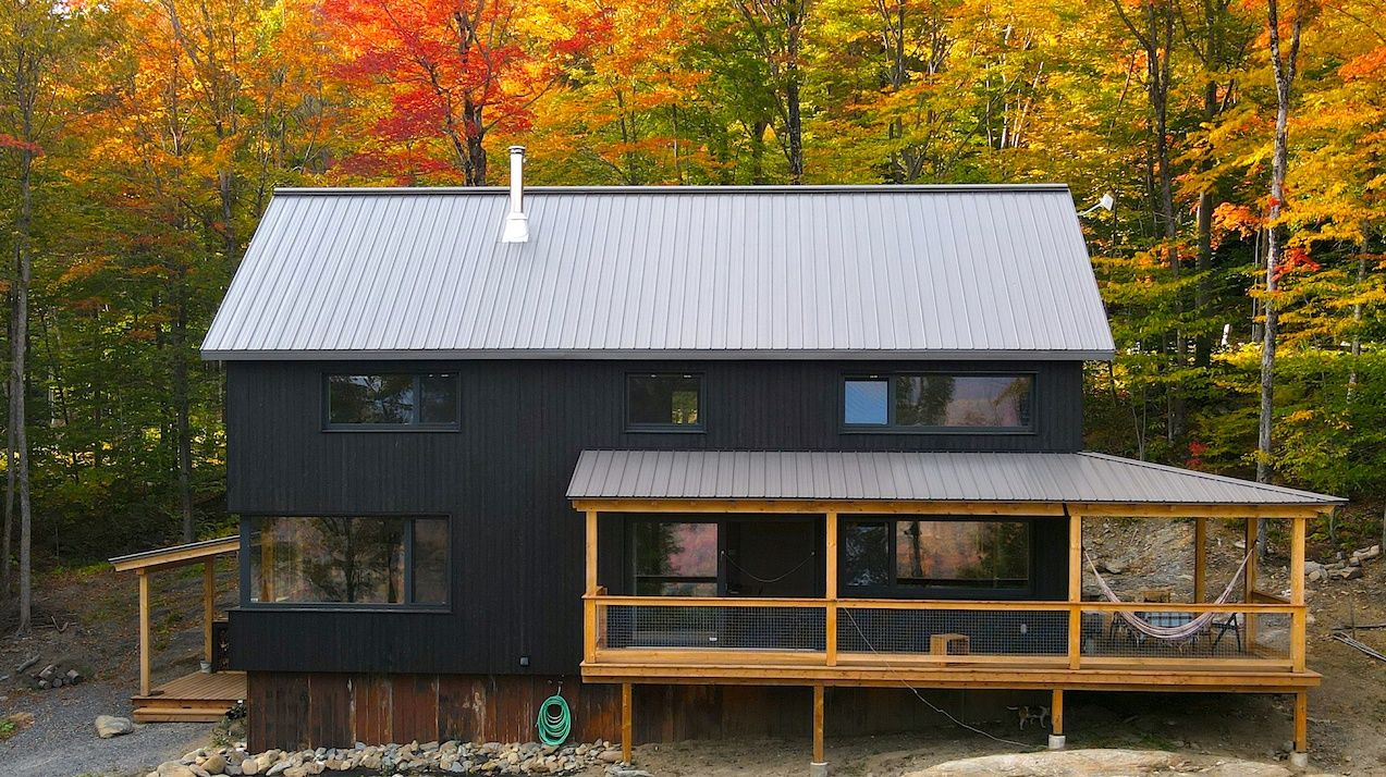 House Exterior from a Single family homes project near Sherbrooke (Estrie) by Rocket Construction