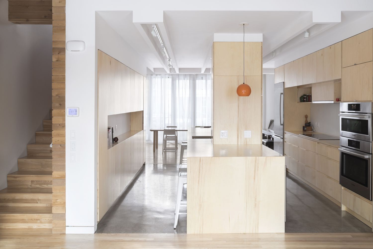 Kitchen from a Single family homes project near Montreal (Greater Montreal) by MOA