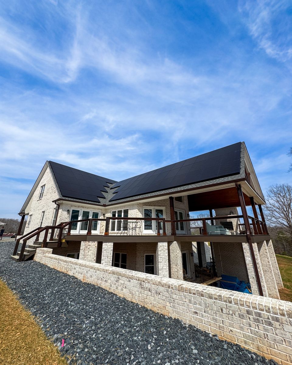  from a Photovoltaic Solar Panels project near Raleigh - Durham - Cary by NC Solar Now