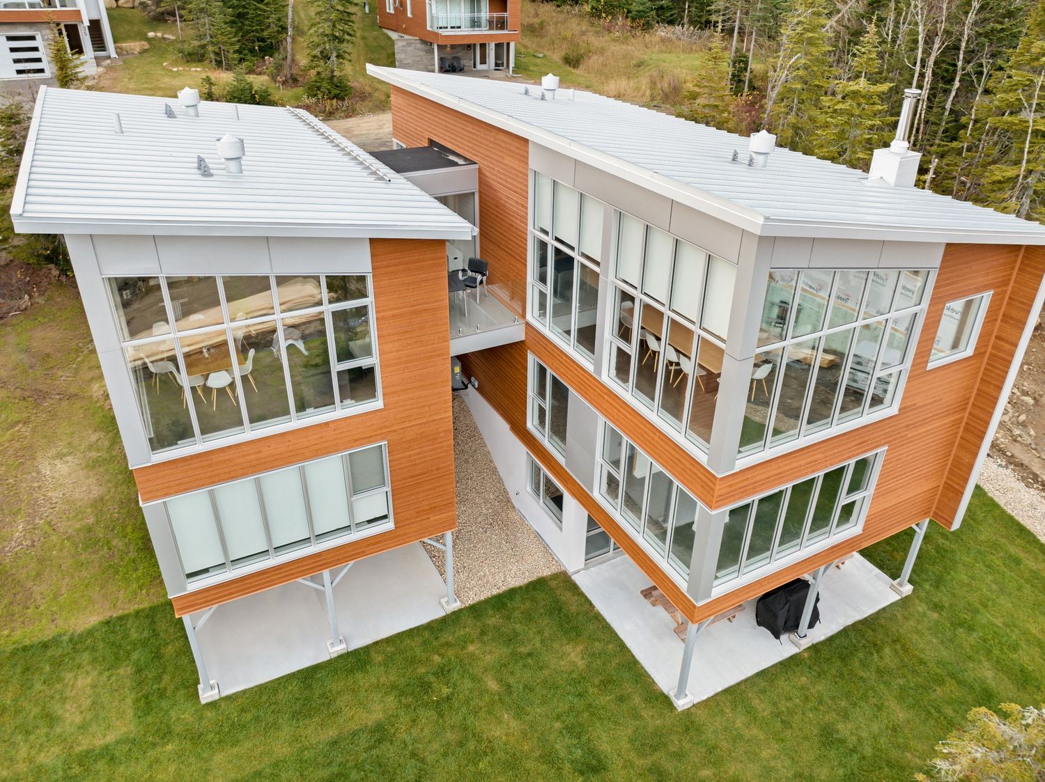  from a Single family homes project near Quebec City - Levis by Boon Architecture