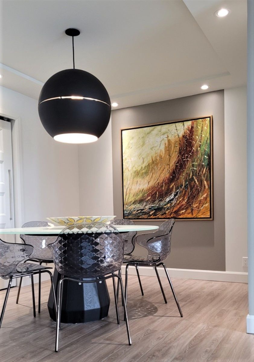 Dining Room from a Condos, apartments project near Montreal (Greater Montreal) by D.SAINT design