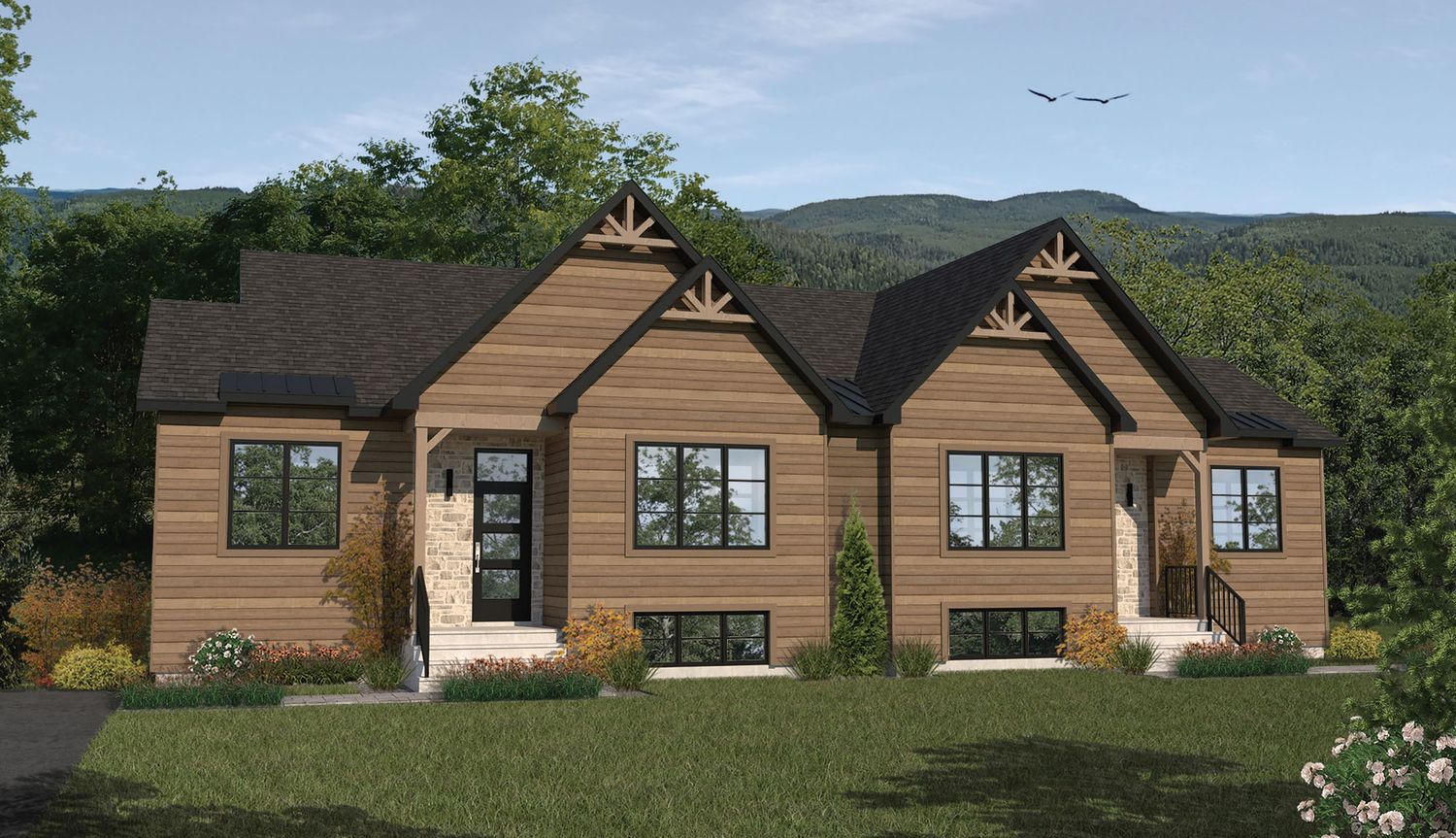 3D Rendering from a Real Estate Developments project near Saint-Jerome (Laurentides) by TRÉMÄ