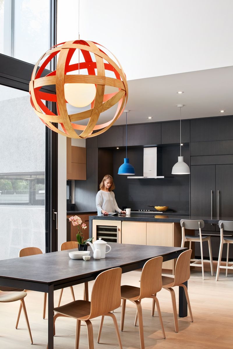 Dining Room from a Single family homes project near Toronto (Greater Toronto) by Dubbeldam Architecture + Design