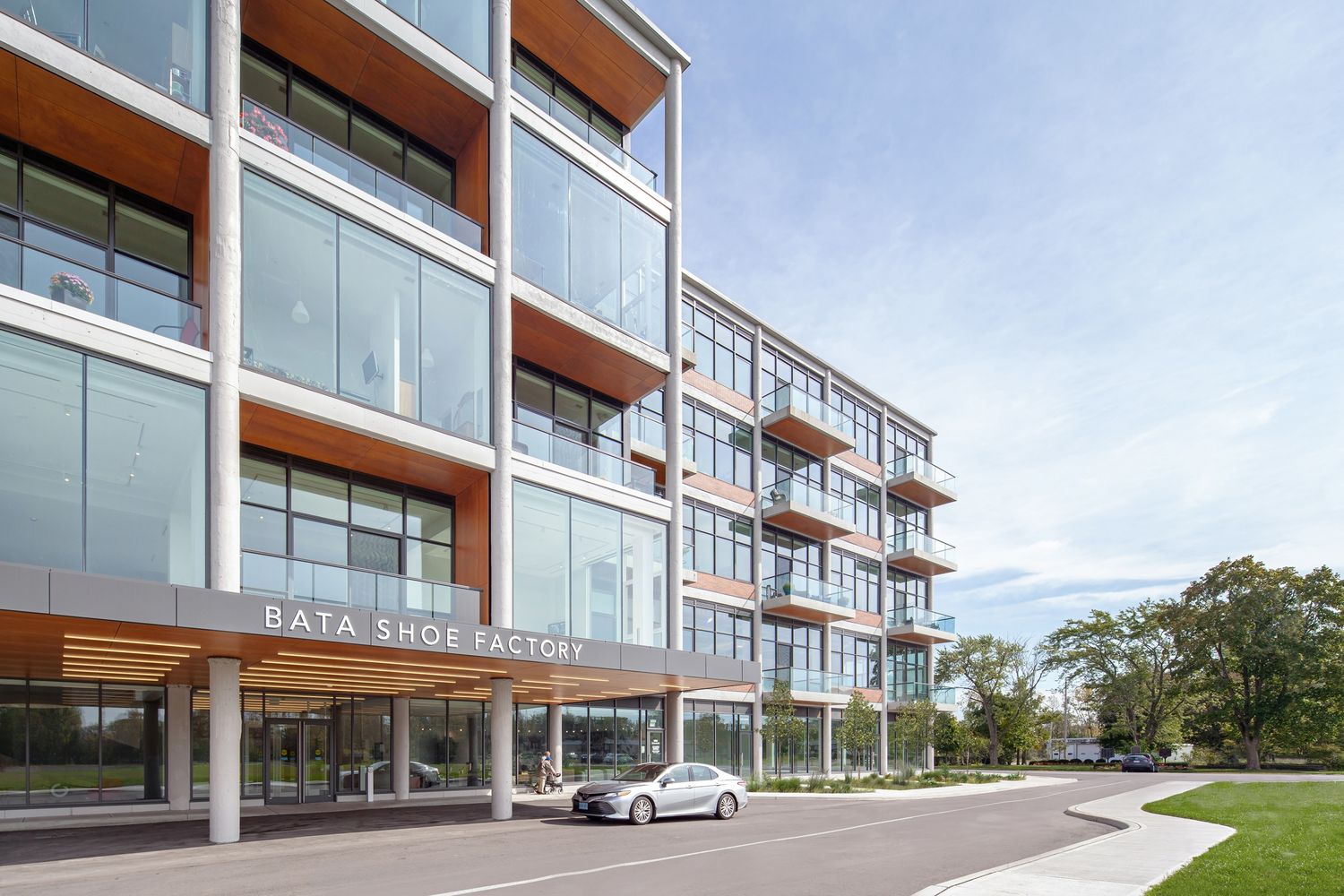 Exterior Finishes from a Multi-family and high-rise Buildings project near Kingston by Dubbeldam Architecture + Design