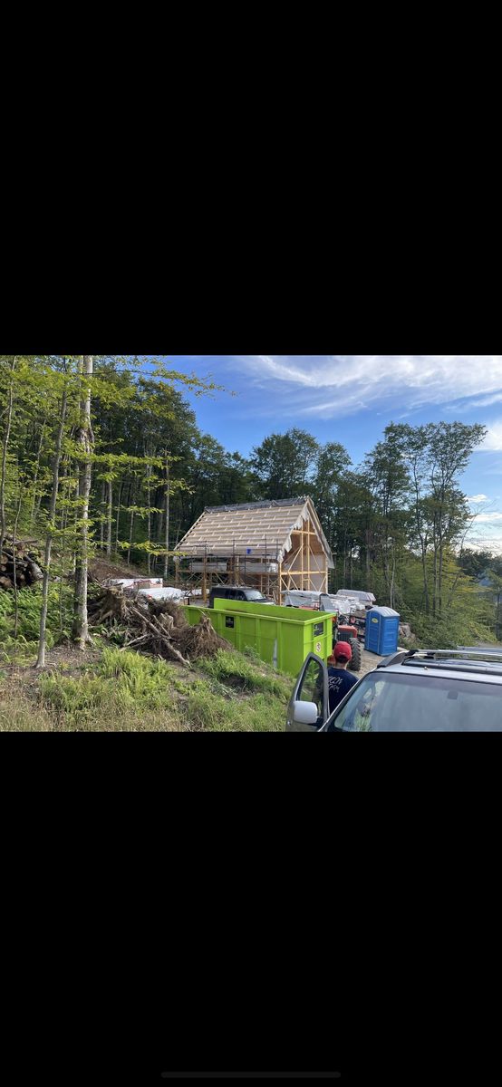 Construcción de exteriores de casas de un proyecto de tipo Viviendas unifamiliares cerca de Montreal (Gran Montreal) por Delamain Construction