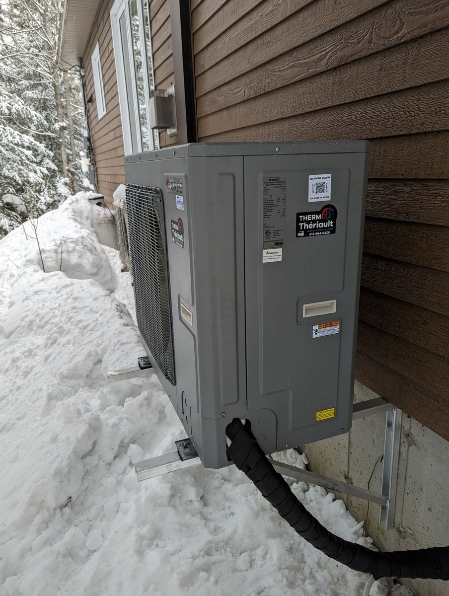 Instalaciones mecánicas de un proyecto de tipo Calidad del aire interior cerca de Rimouski (Bas-Saint-Laurent) por Thermo Theriault Inc