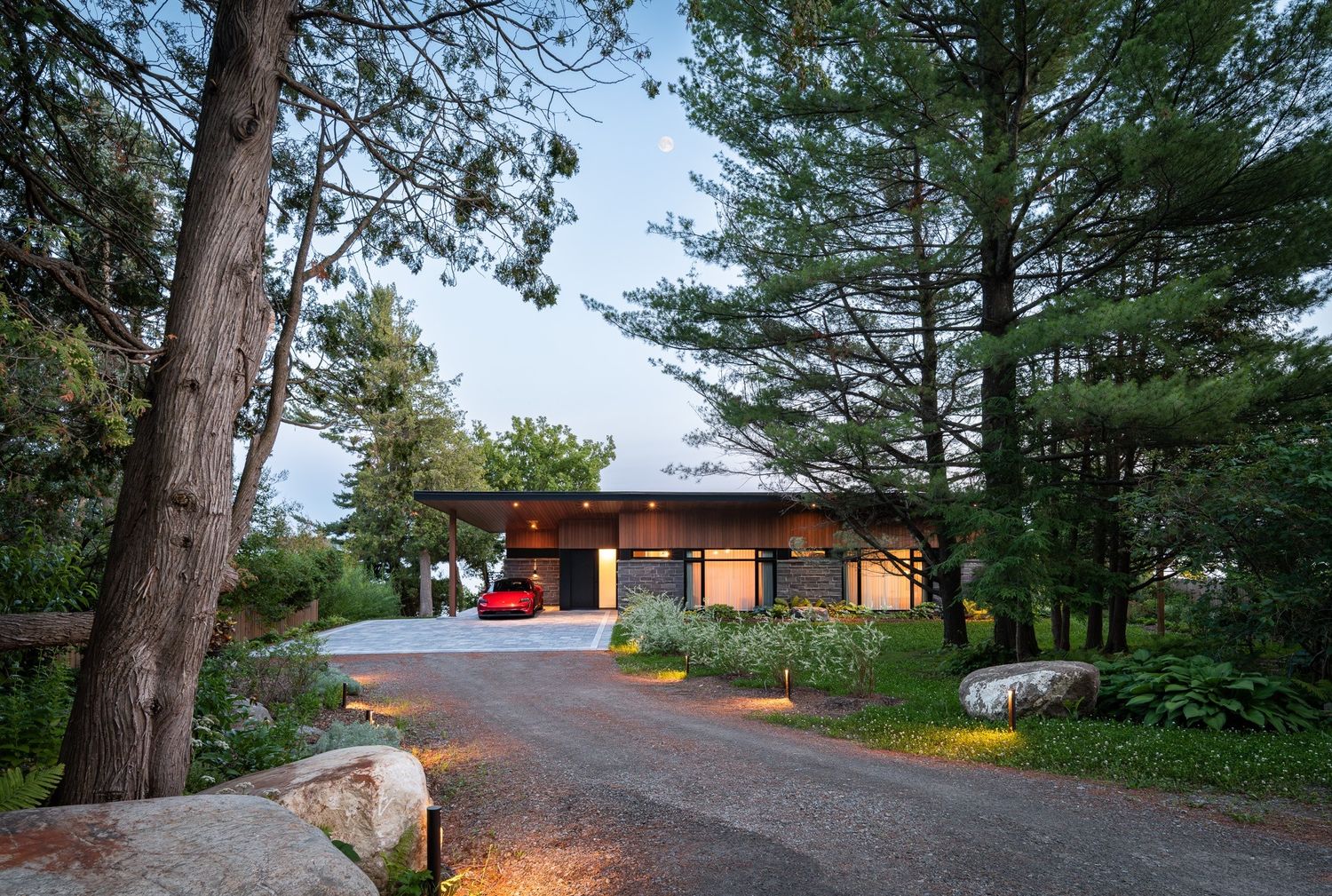  from a Single family homes project near Montreal (Greater Montreal) by Studio MMA Architects